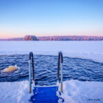Ice Swimming Place From Kuhmo, Finland. Ice Swimming Place From Kuhmo, Finland.