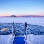 Ice Swimming Place From Kuhmo, Finland. Ice Swimming Place From Kuhmo, Finland.